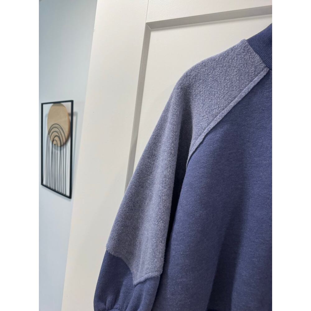 78 & Sunny Blue Cropped Sweatshirt size S Made in USA - Picture 3 of 5